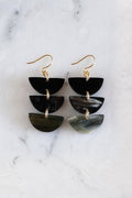 Aquaterra Crescent Drop Earrings