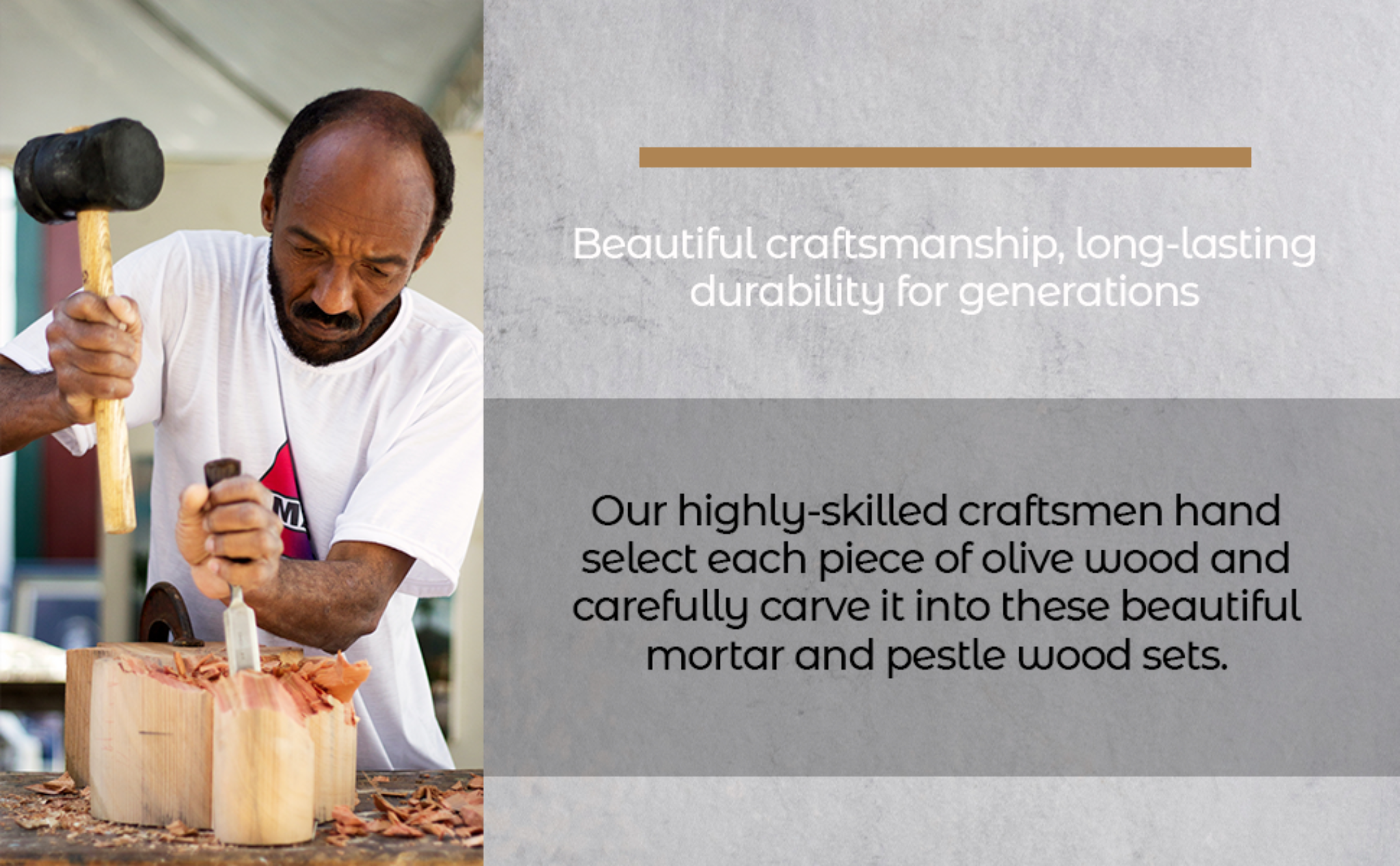 Olivewood Alchemist Mortar & Pestal