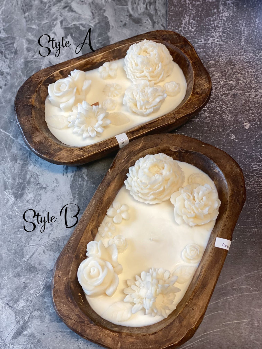 Ember & Aether Carved Florals Candle