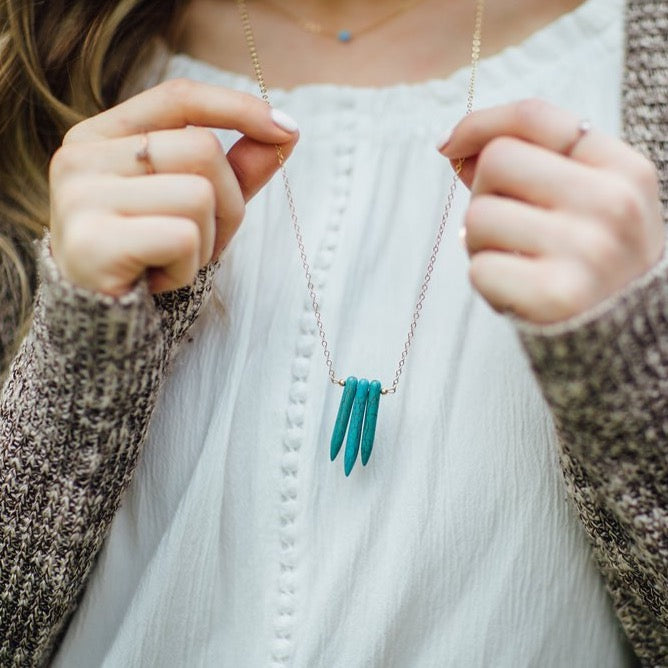 Desert Points Necklace
