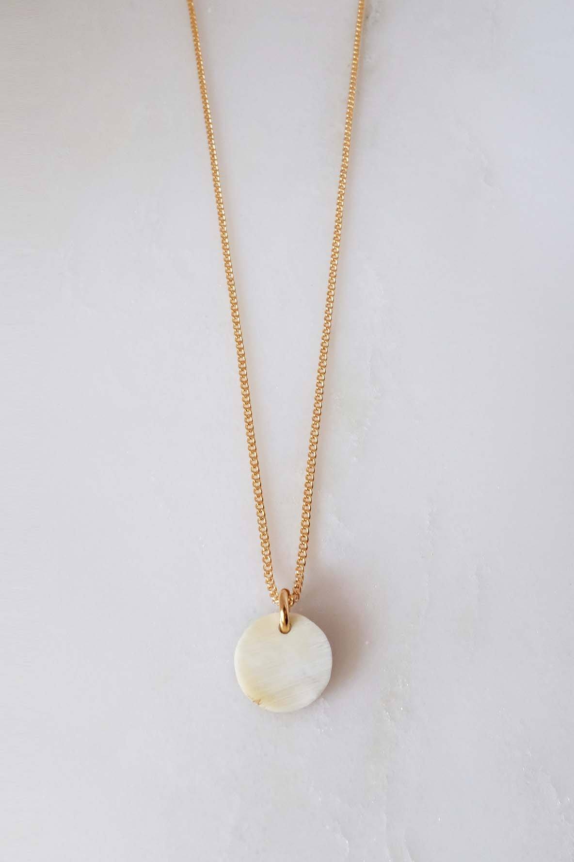 Aquaterra Coin Necklace