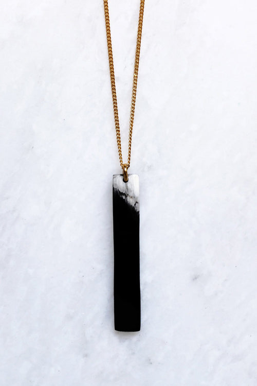 Aquaterra Column Pendant Necklace