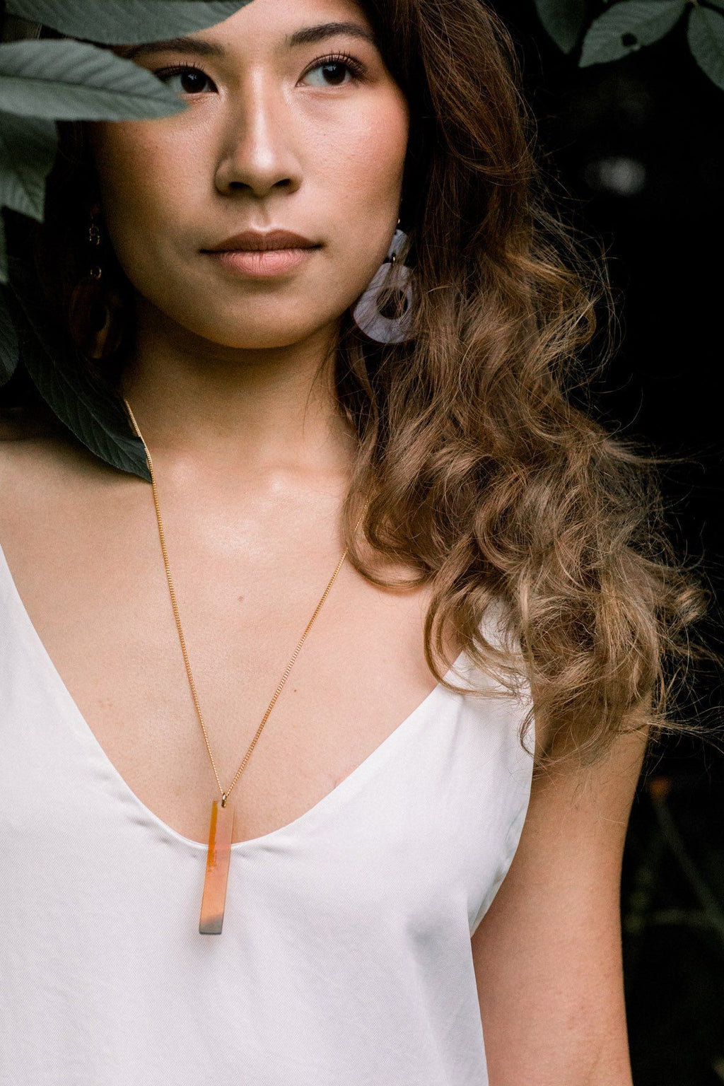 Aquaterra Column Pendant Necklace