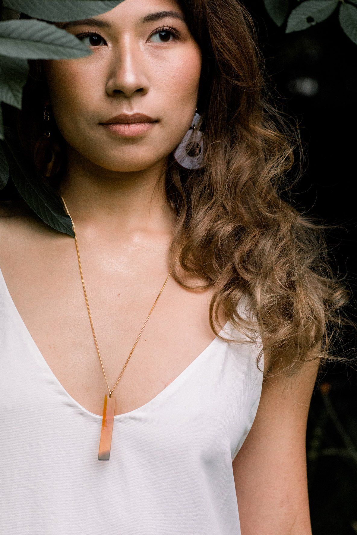 Aquaterra Column Pendant Necklace