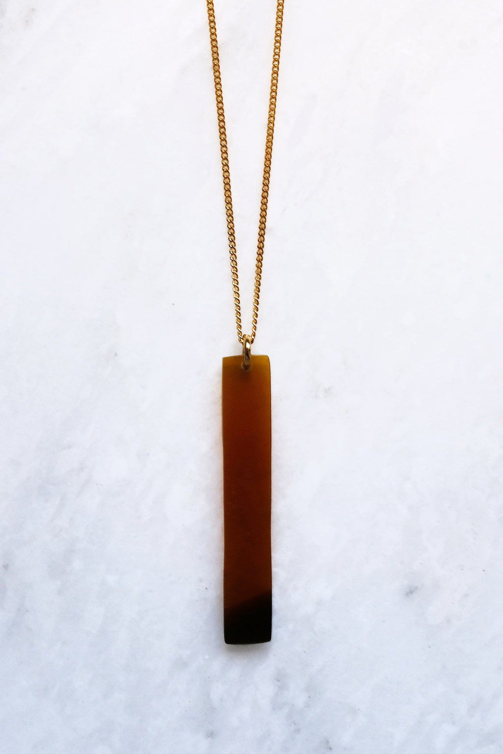 Aquaterra Column Pendant Necklace