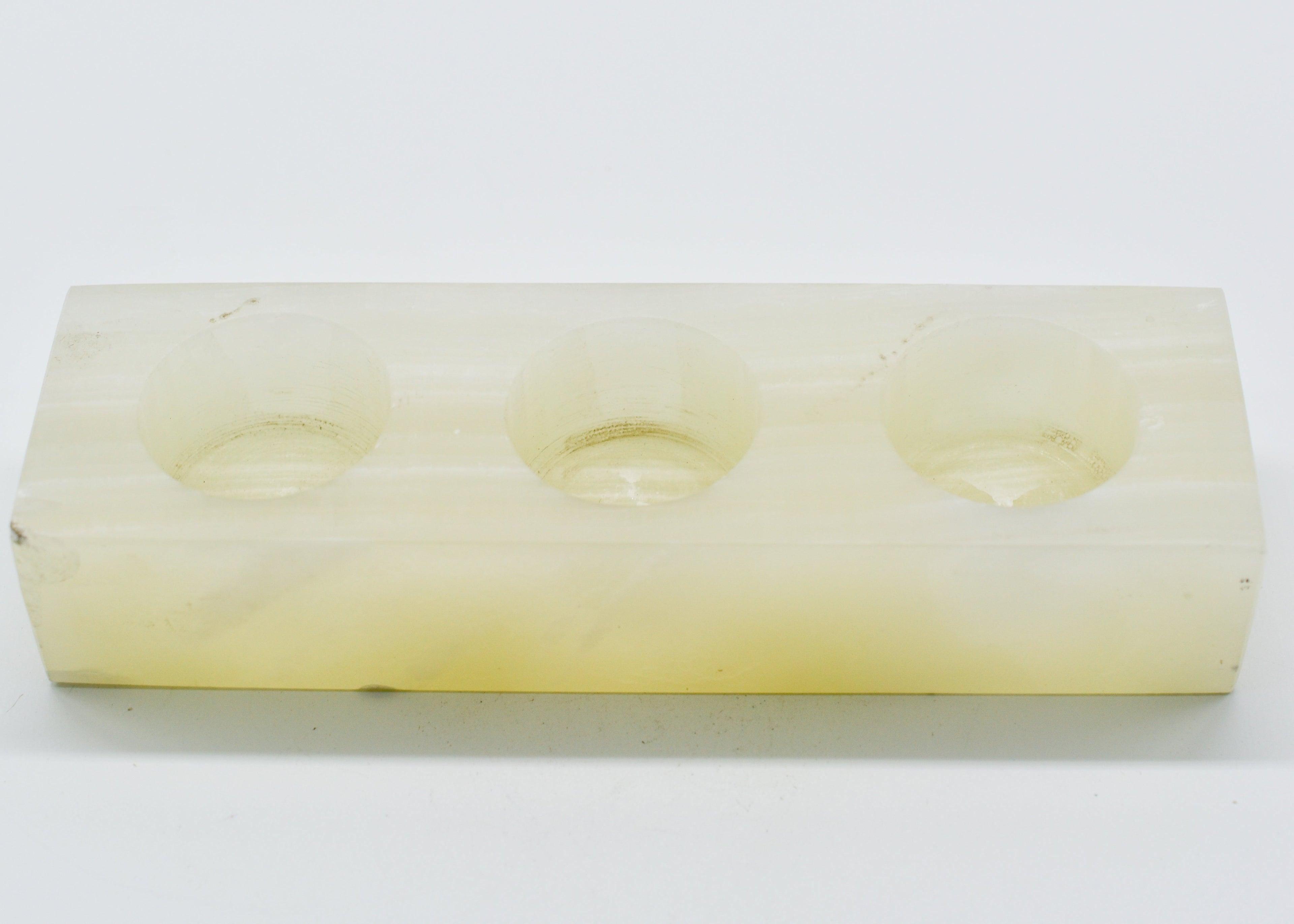 Onyx Trinity Tea Candle Holder