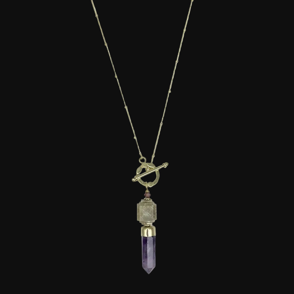 Amethyst Talisman Necklace