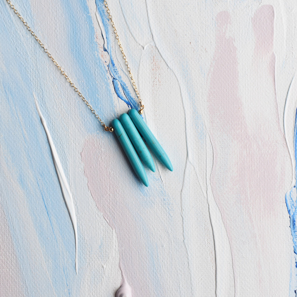 Desert Points Necklace